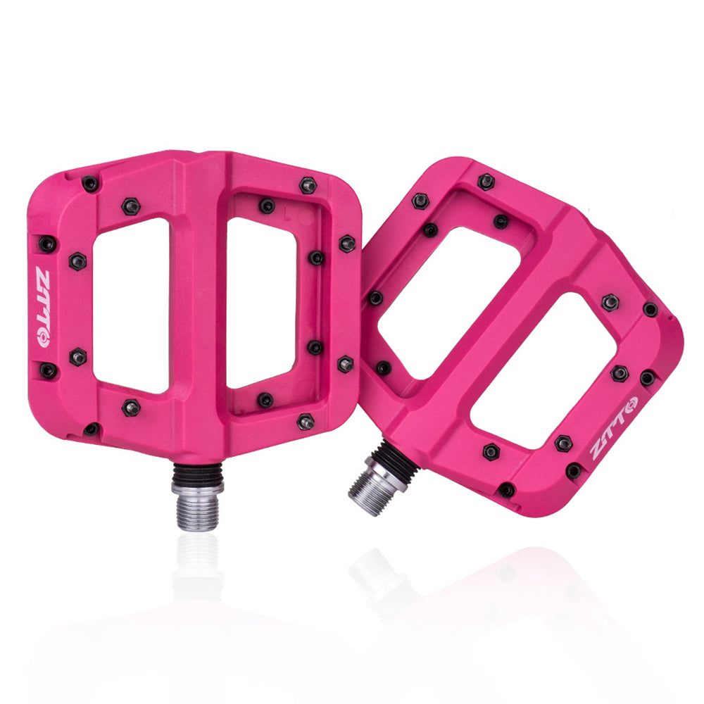 ZTTO NLJT Mountain Bike Nylon Pedals Anti-Skid Lightweight Bicycle Pedals ZTTO NLJT Mountain Bike Nylon Pedals Anti-Skid Lightweight Bicycle Pedals